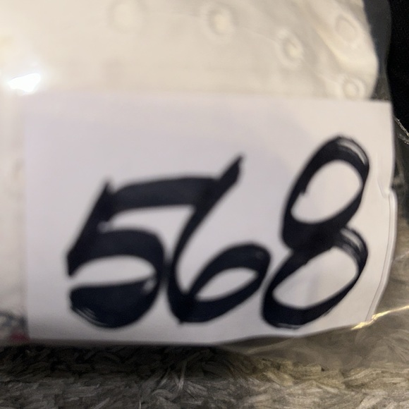 Max Studio NWT! Black/White Geo Tile Print  Kimono Size L - Picture 13 of 13